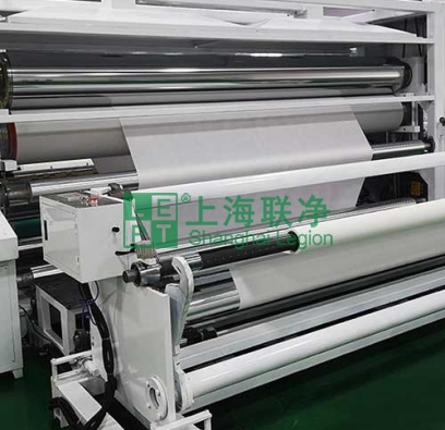 上海聯凈-高溫多層無紡布熱壓機