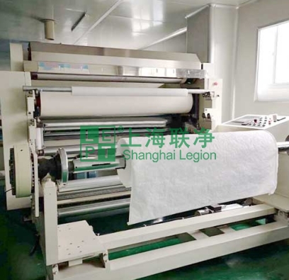 上海聯凈-無紡布面料復合壓花機